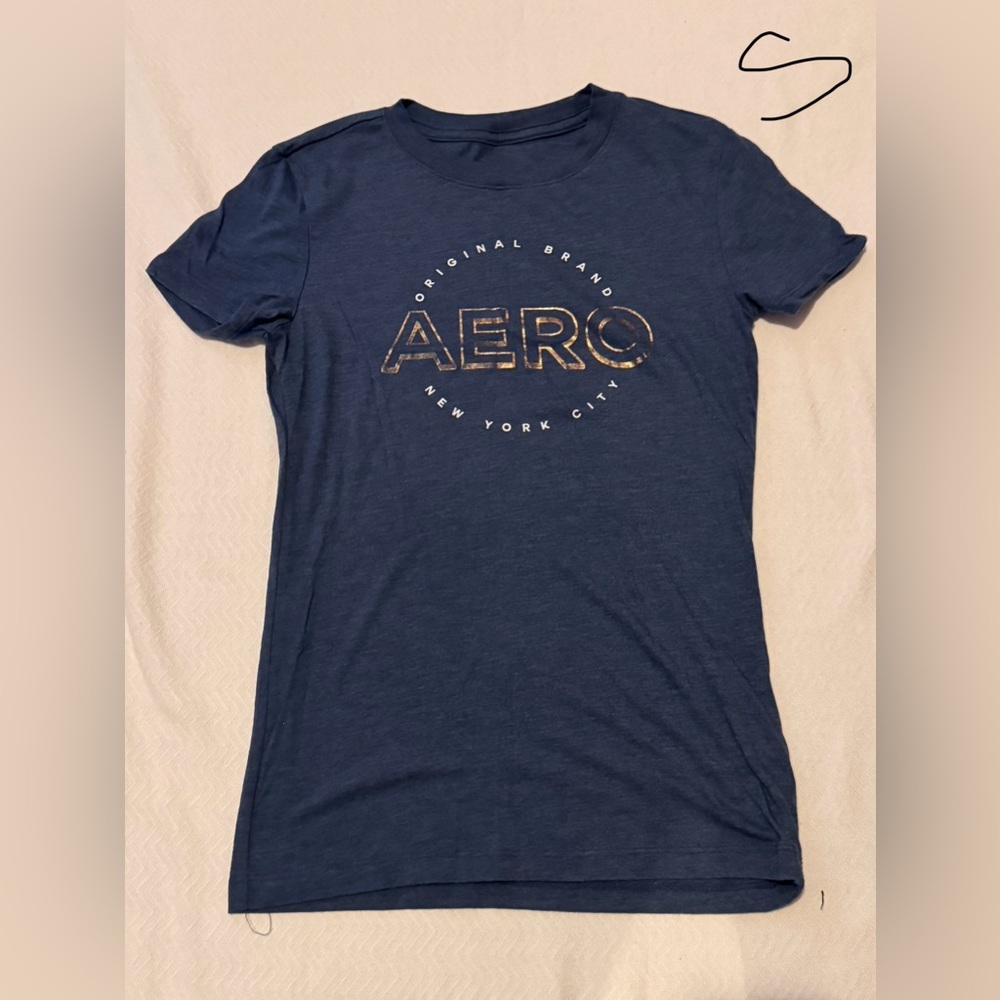 Blue aero shirt